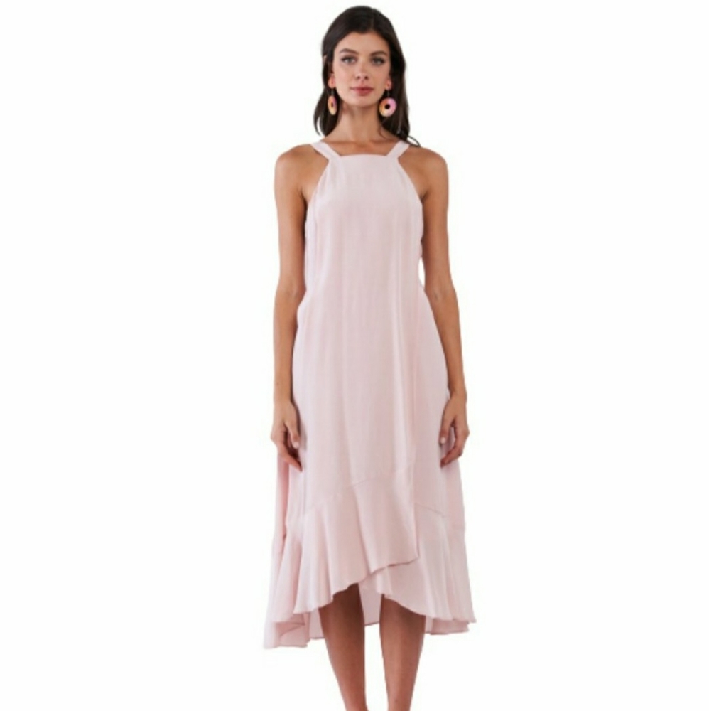 BRAND NEW! Pretty In Pink Midi Dress